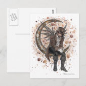 Postale Nous Trouverons Un Moyen Dans Le Temps Fairy Carte (Devant / Derrière)