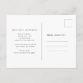 Postale Nouveau cou de la Woods Moving Faire-part carte po (Dos)