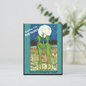 Postale Nouveau-Mexique Roswell Aliens Fun Designer Carte  (Debout devant)