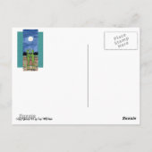 Postale Nouveau-Mexique Roswell Aliens Fun Designer Carte  (Dos)