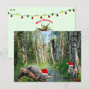 Postale Nouvel anniversaire de la traversée dans la carte