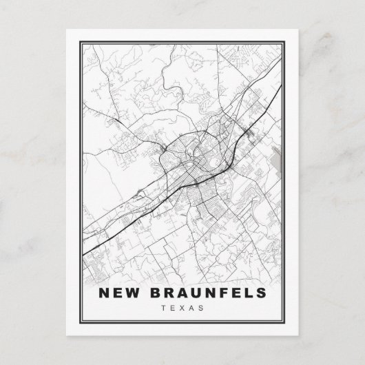 Postale Nouvelle carte Braunfels (Devant)