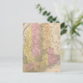 Postale Nouvelle carte du Maine (Debout devant)