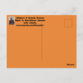 Postale Nuit orageuse à Hutchinson Kansas Carte postale. (Dos)