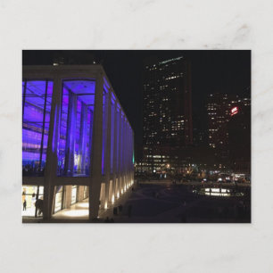 Postale NYC New York Night Lincoln Center Photo Carte post