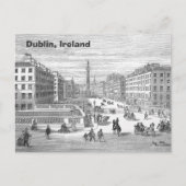 Postale O'Connell Street Vintage Dublin Irlande Carte post (Devant)