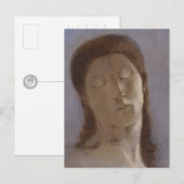 Postale Odilon Redon - Visages fermés, 1890 CC0279 Carte p (Devant / Derrière)