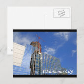 Postale Oklahoma City, Devon Tower Construction Carte post (Devant / Derrière)