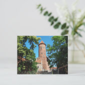 Postale Olsztyn Château médiéval gothique II - carte posta (Debout devant)