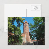Postale Olsztyn Château médiéval gothique II - carte posta (Devant / Derrière)