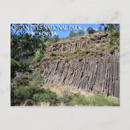 Postale Organ Pipes Park, Victoria, Australie Carte postal (Devant)