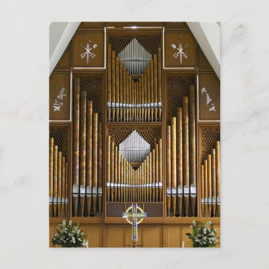Postale Orgue de l'église St Stephen, Seattle, carte posta (Devant)
