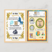 Postale Osm - Osmium Horn Carte de jeu Unicorn (Dos)