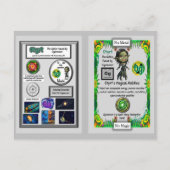 Postale Otyrt Présente la Carte à Collectionner d'Oganesso (Dos)