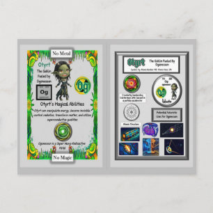 Postale Otyrt Présente la Carte à Collectionner d'Oganesso