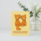 Postale Ours de la Bible ~ Écriture persévérante ~ Carte d (Debout devant)