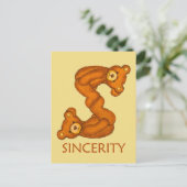 Postale Ours de la Bible ~ Sainteté Écriture ~ Carte à puc (Debout devant)