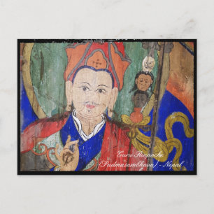 Postale Padmasambhava, Guru du Tibet - Himalayas Carte pos