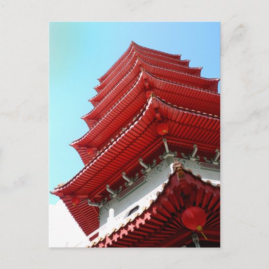 Postale Pagode - Jardin Chinois de Singapour - Carte posta (Devant)