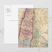 Postale Palestine, Jérusalem Carte par Mitchell (Devant / Derrière)