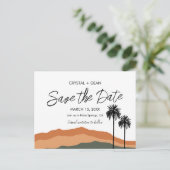 Postale Palm Springs Moderne Enregistrer la date Carte pos (Debout devant)