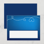 Postale Papier à carte à emplacement inscriptible Volant B (Devant / Derrière)