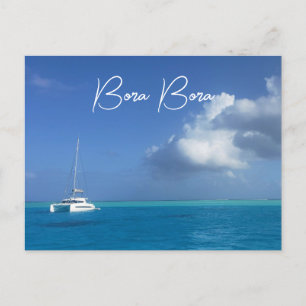 Postale Paradis tropical de l'île de Bora Bora - Carte pos