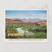 Postale Parc national Big Bend Enregistrer la carte postal (Devant)