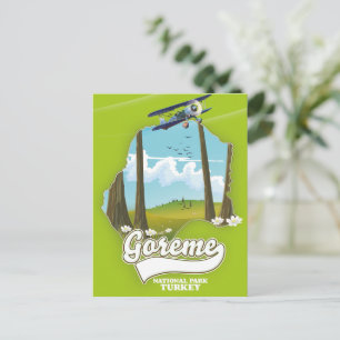 Postale Parc national de Goreme Carte de la Turquie