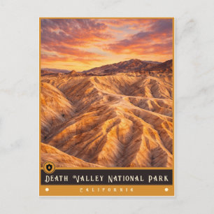 Postale Parc national de la vallée de la Mort Carte post