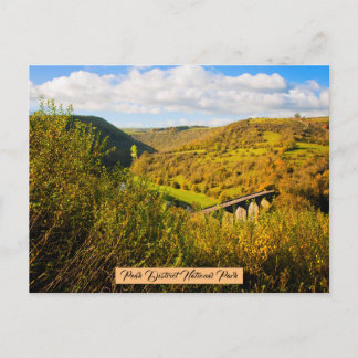 Postale Parc national du district de Peak, UK Carte postal