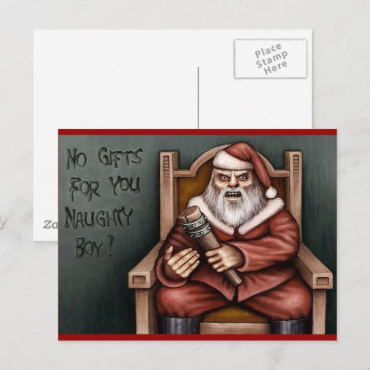 Postale Pas de carte cadeau (Devant / Derrière)