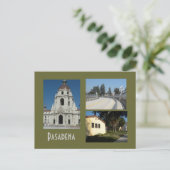 Postale Pasadena Civic Center et Bridge 3 Photo Carte post (Debout devant)