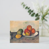 Postale Paul Cezanne - Nature morte aux pommes Carte posta (Debout devant)