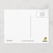 Postale Pays Grenouille Penser de vous timbre de carte pos (Dos)