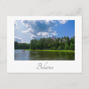 Postale Paysage naturel Paysage Lac Sky Belarus Carte post