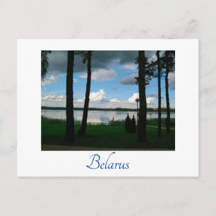Postale Paysage naturel Paysage Lac Sky Belarus Carte post