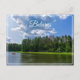Postale Paysage naturel Paysage Lac Sky Belarus Carte post