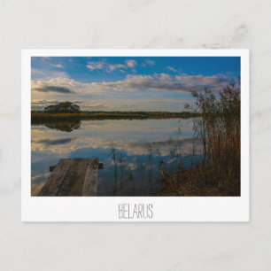 Postale Paysage naturel Paysage Lac Sky Belarus Carte post