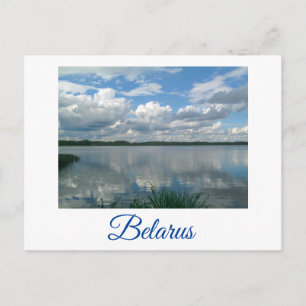 Postale Paysage naturel Paysage Lac Sky Belarus Carte post