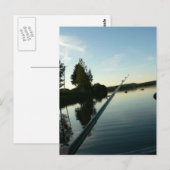 Postale Pêche à la carte Dusk (Devant / Derrière)