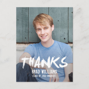 Postale Peindre La Ville Carte de remerciements de graduat