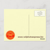 Postale Pennsylvanie Lecture Seashore Lines Logo Carte pos (Dos)