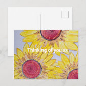 Postale Penser à votre carte (Devant / Derrière)