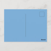 Postale Pensez à votre carte tournesol (Dos)