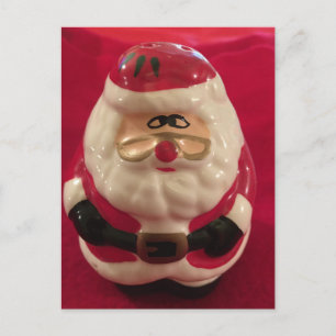 Postale Père Noël drôle ~ Carte de Noël