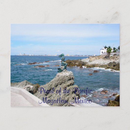 Postale Perle du Pacifique, Mazatlan, Mexique Carte postal (Devant)