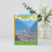 Postale Pérou : La Vallée Sacrée des Incans - Carte postal (Debout devant)