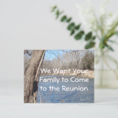 Postale Personnaliser de la carte de réunion (Debout devant)