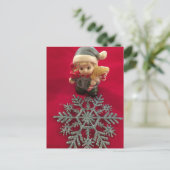 Postale Petit Elfe ~ Carte de Noël (Debout devant)